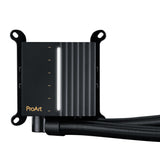 ProArt LC 420 - Refrigeración líquida AiO con medidor de estado del sistema iluminado y tres ventiladores de radiador Noctua NF-A14 industrialPPC-2000 PWM de 140 mm