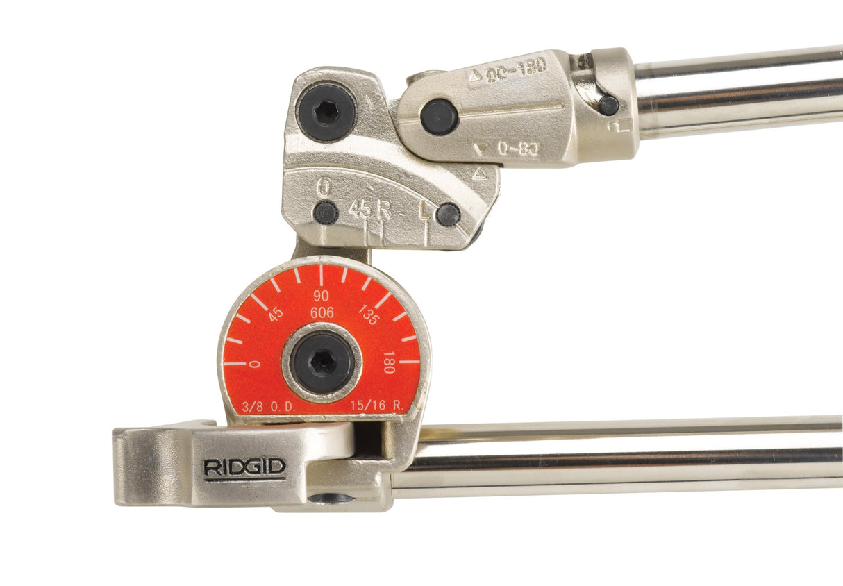 RIDGID 38063 Modelo 612M Dobladora de tubos para servicio pesado, Dobladora de tubos de 12 mm