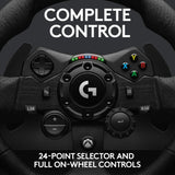 Volante de Carrera y Pedales Logitech G923 USB para Xbox One y PC, Enchufe inglés Tipo G - Negro
