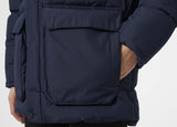 Mens Helly Hansen Reine Puffy Jacket, Azul marino, L