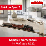 Märklin- Einsteiger Startpackung Lokomotive, Wagen, Gleise, Steuerung Kit de Lanzamiento de Pista maqueta, Talla única, Color z, 18 x 1.2 x 1.8 cm (81701)