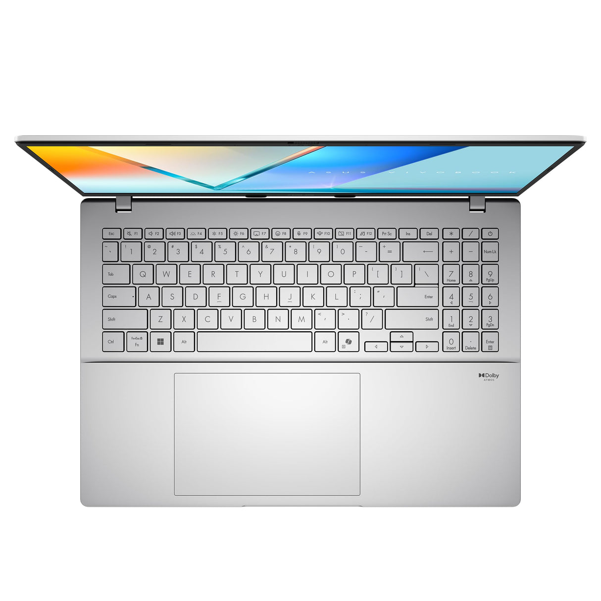 ASUS Vivobook OLED M3607KA-SH050W - Ordenador Portátil 16" WUXGA (AMD Ryzen AI 7 350, 32GB RAM, 1TB SSD, Radeon 860M, Windows 11 Home) Plata Fría - Teclado QWERTY español