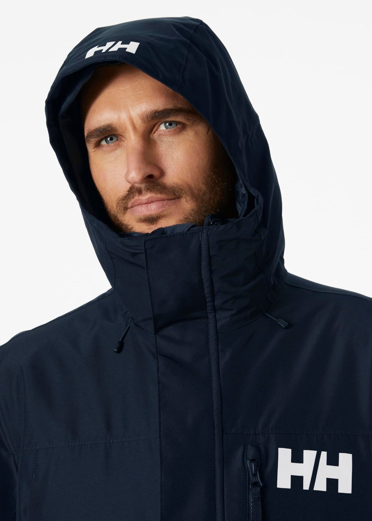 Mens Helly Hansen Rigging Coat, Azul marino, L