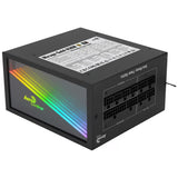 Aerocool MIRAGEGOLD 850W Fuente de Alimentación PC Modular RGB 80 Plus Gold, Condensadores Japoneses