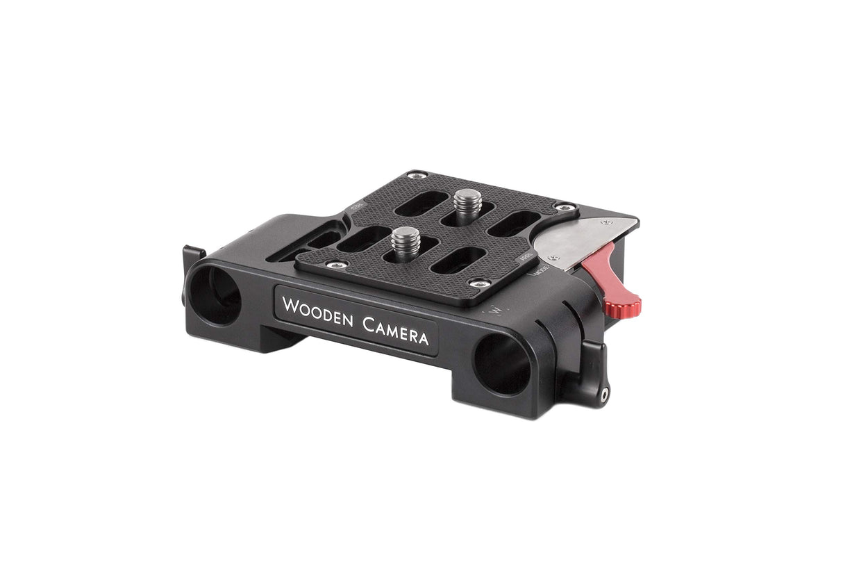 Wooden Camera 223100 Unified bridgeplate (19 mm), Color Negro