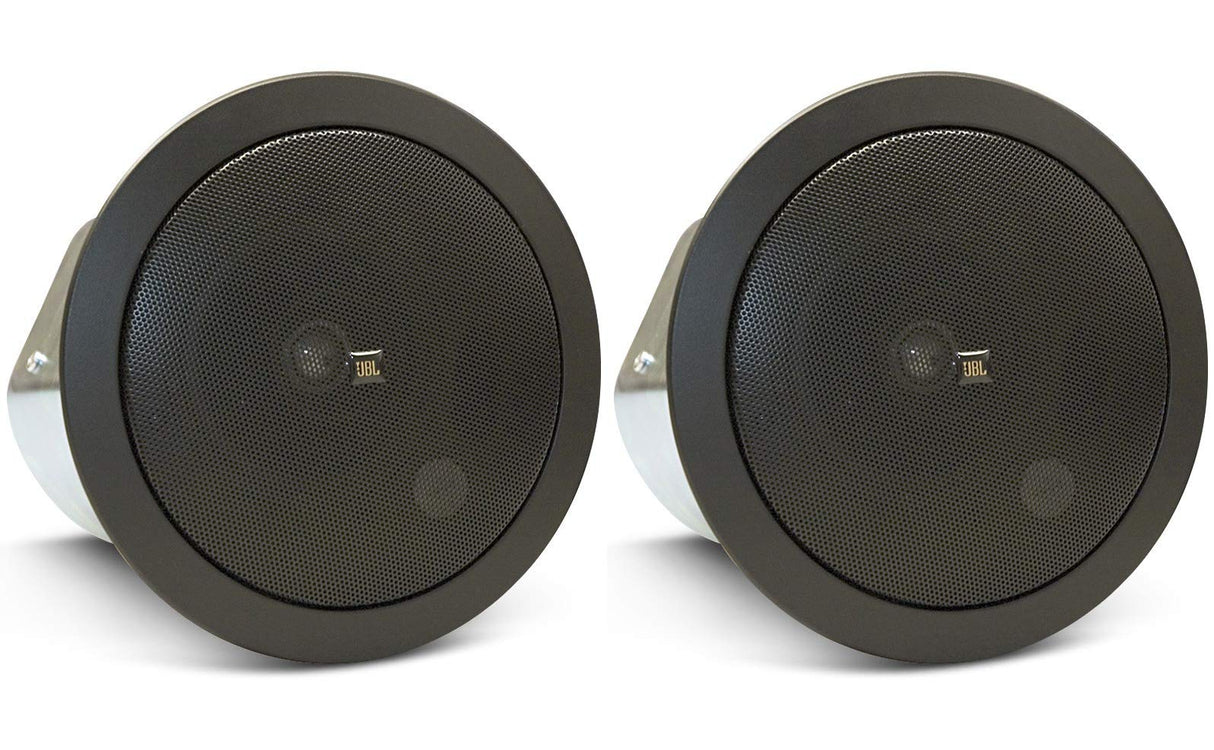 JBL Control 24CT-BK - Altavoz de Techo para Fondo/Primer Plano, Color Negro (se Vende como par)