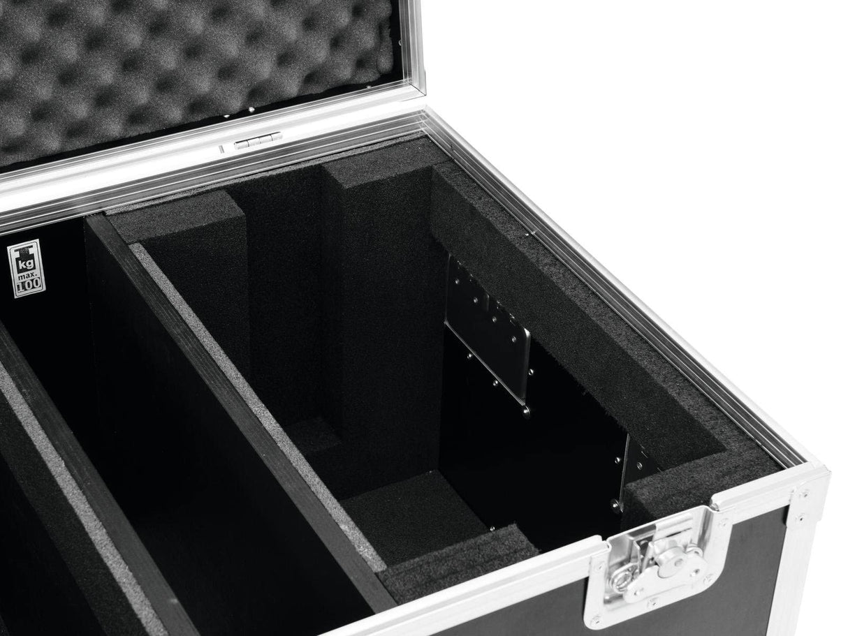 ROADINGER 51836718 Flightcase 2X Wave Multicolor, Talla única