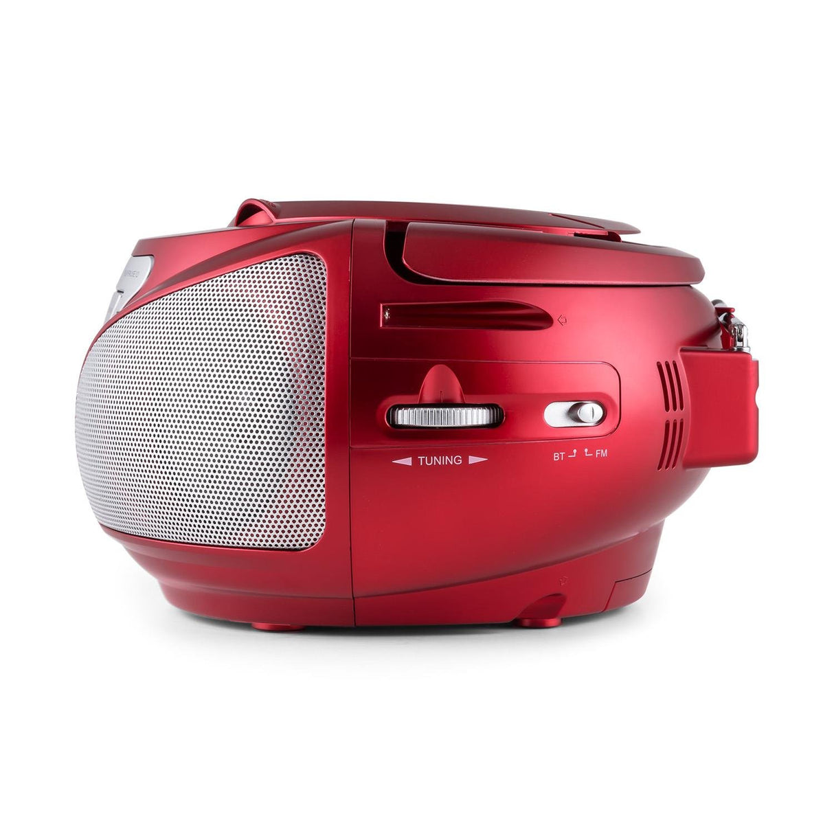 ONECONCEPT Groovie Boombox - Reproductor de música portátil (Reproductor de CD, MP3)