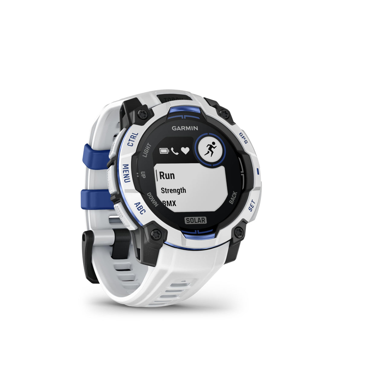 Garmin Instinct 3 GPS 45mm Smartwatch, Solar, Whitestone