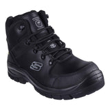 Skechers Men's Trophus Kilram Construction Boot, Black, 44 EU