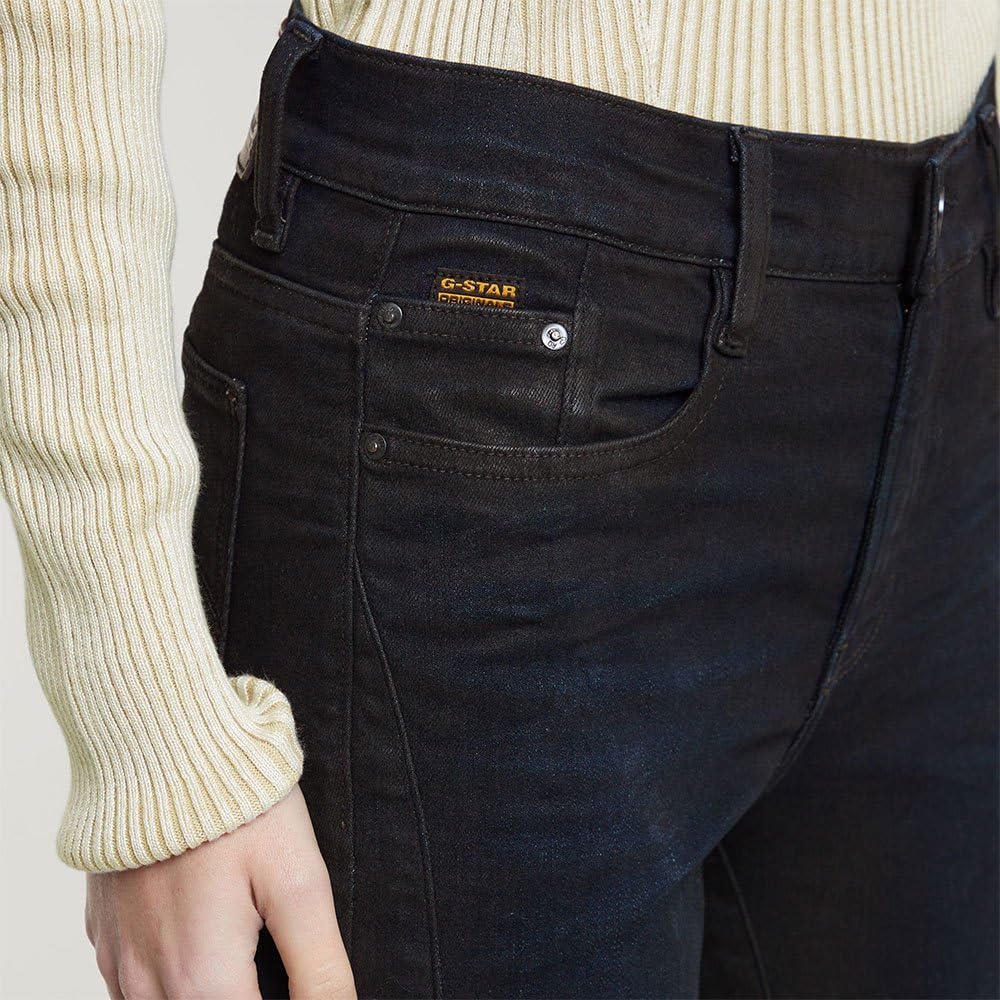 G-STAR Para Mujer Jeans Ace 2.0 Biker Slim Straight, Azul (Worn in Granulite Cobler D25285-8968-G807), 30W / 32L