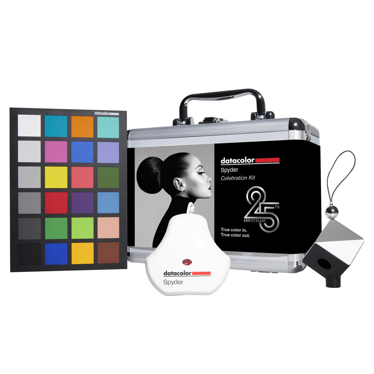 Datacolor Spyder Celebration Kit: Spyder 2024, Cube y Checkr 24 - Kit de Herramientas de Color para fotografía - De Captura a visualización - Gestión Completa del Color para fotografía