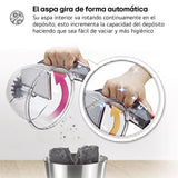 LG VK8506NHAC - Aspirador sin Bolsa 650W, Sistema Kompressor, Turbo Ciclónico, Aspiradora Tubo Telescópico, Depósito 1,2Lx3, Regulador Potencia, Especial mascotas, Cepillo 2en1 alfombra-suelos,Azul