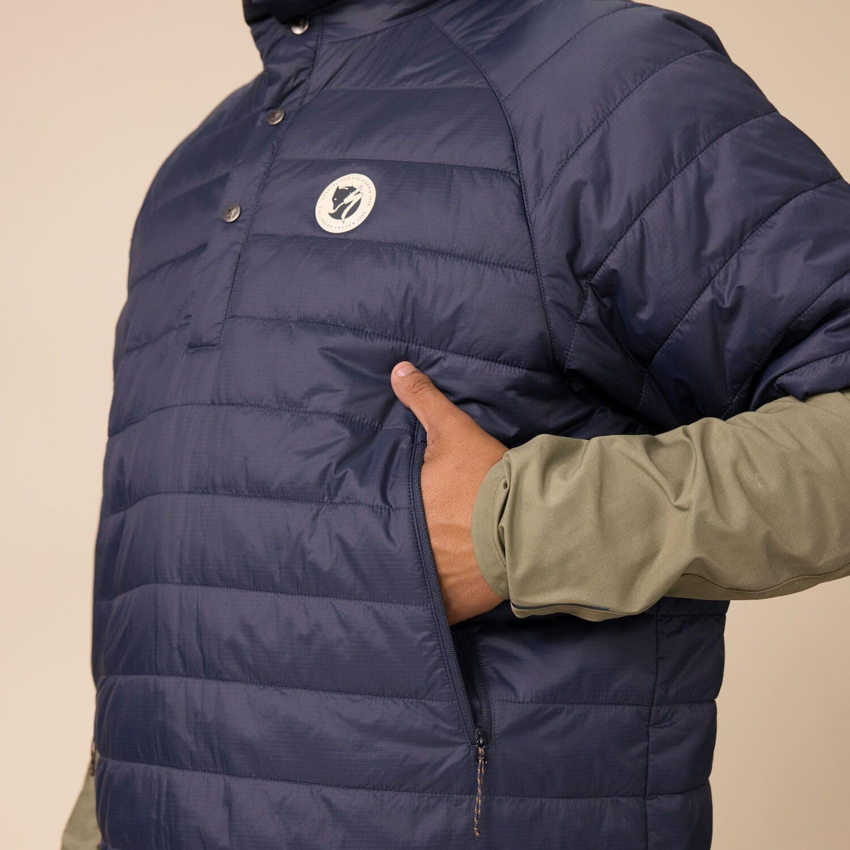 Fjällräven Thermo Anorak, Azul Marino, L Unisex Adulto