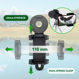 STARSCOPE Pack Smartphone Telescopio Monocular Starscope G3 Pro - Kit Que Incluye un Visor Monocular móvil 10x42 para iPhone y Android, trípode para monocular, Adaptador para teléfono y Mucho más