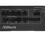 Fuente ALIMENTACION ASROCK PG-850G,PSU,850W,80 Plus Gold/A,135MM,Modular,PCI-E 5.1 (12+4pin) x1,PCI-E (6+2 Pin) x3,SATA (5 Pin) x9