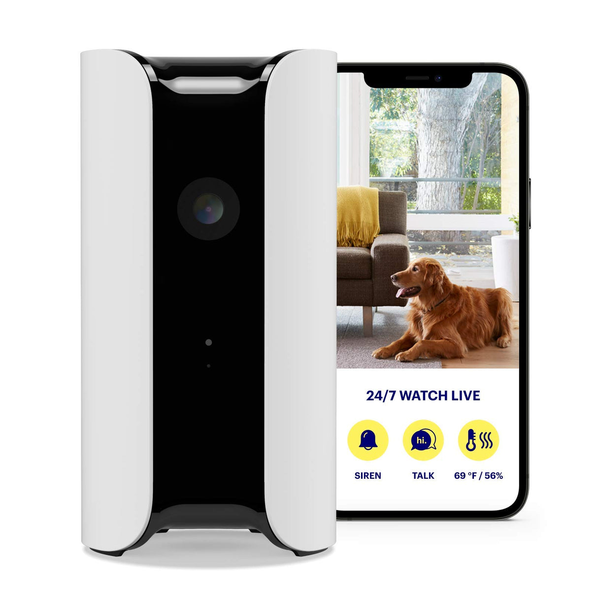 Canary: Sistema de seguridad inteligente con cámara HD - Blanco