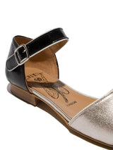 Fly London SARJ266FLY, Ballet Mujer, Silver/Black/White, 39 EU