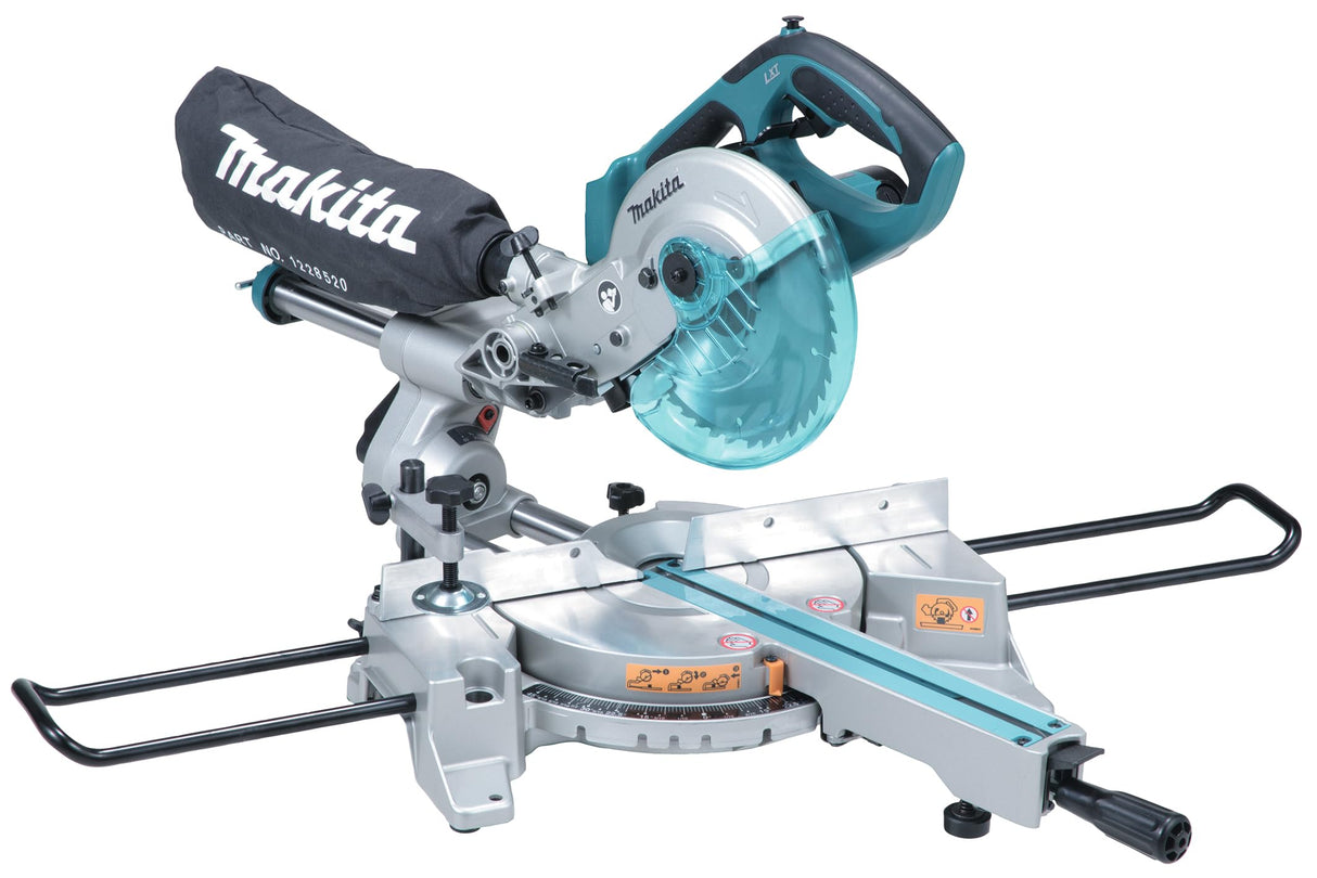 Makita DLS713NZ - Sierra de inglete compuesta de iones de litio LXT de 18 V, 190 mm, pilas y cargador no incluidos