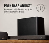 Polk Audio React Sub Subwoofer para Barra de Sonido Polk React