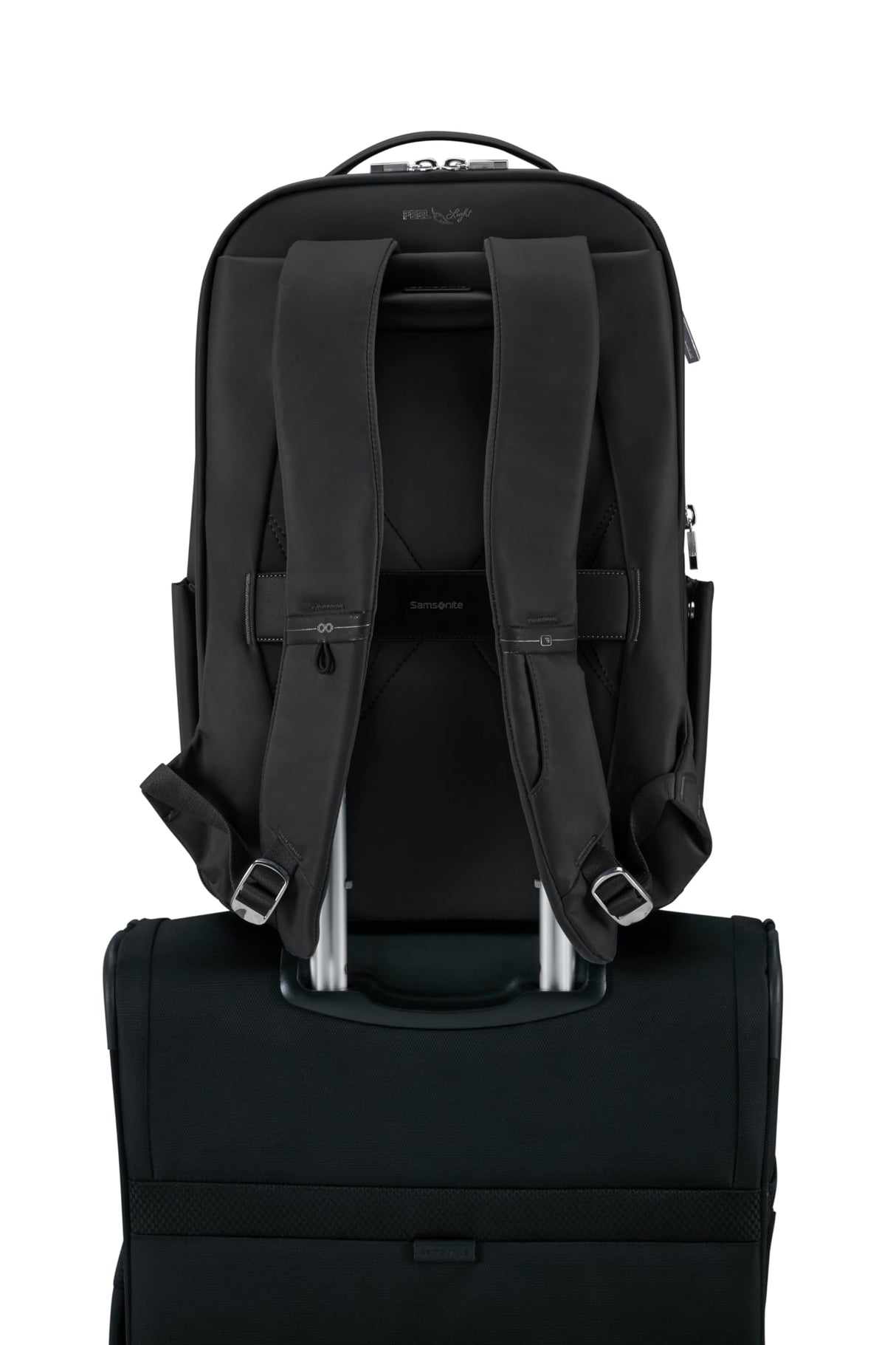 Samsonite Workionist - Mochila para Laptop con comentarios de Ropa de 15.6 Pulgadas, 43 cm, 17.5 L, Negro (Negro)