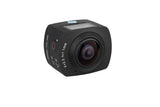 NK Cámara de Acción - Cámara Deportiva 360º con Gran Angular, 8 MP, Carcasa Waterproof, Palo de Selfie y Control Remoto invluido, WiFi, Full HD 1080p, LCD 2in (Color Negro)
