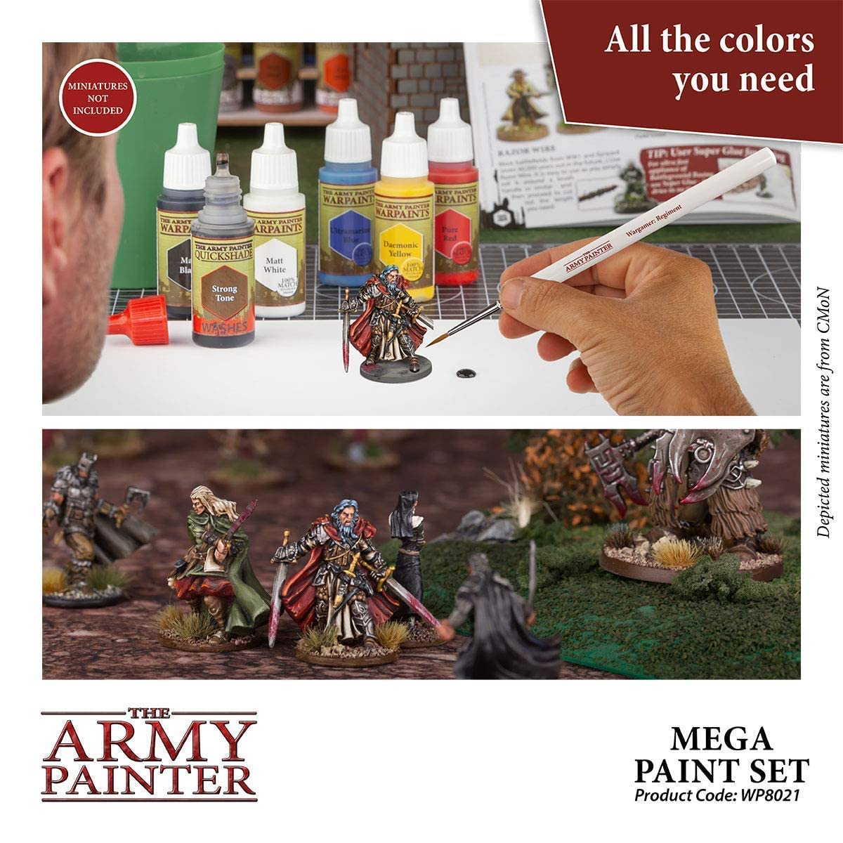 The Army Painter – Warpaints Mega Paint Set III