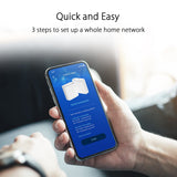 ASUS ZenWiFi XD6S Whole Home Mesh WiFi 6 System AX5400 (2 Pack Blanco) Cobertura hasta de 501 m2 (4+ habitaciones), configuración sencilla, seguridad de red