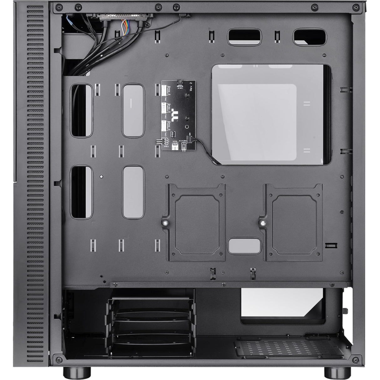 Thermaltake Versa T26 ARGB | Mid-Tower-ATX-PC-Chassis | PC-Case | 4mm Tempered-Glass | Black