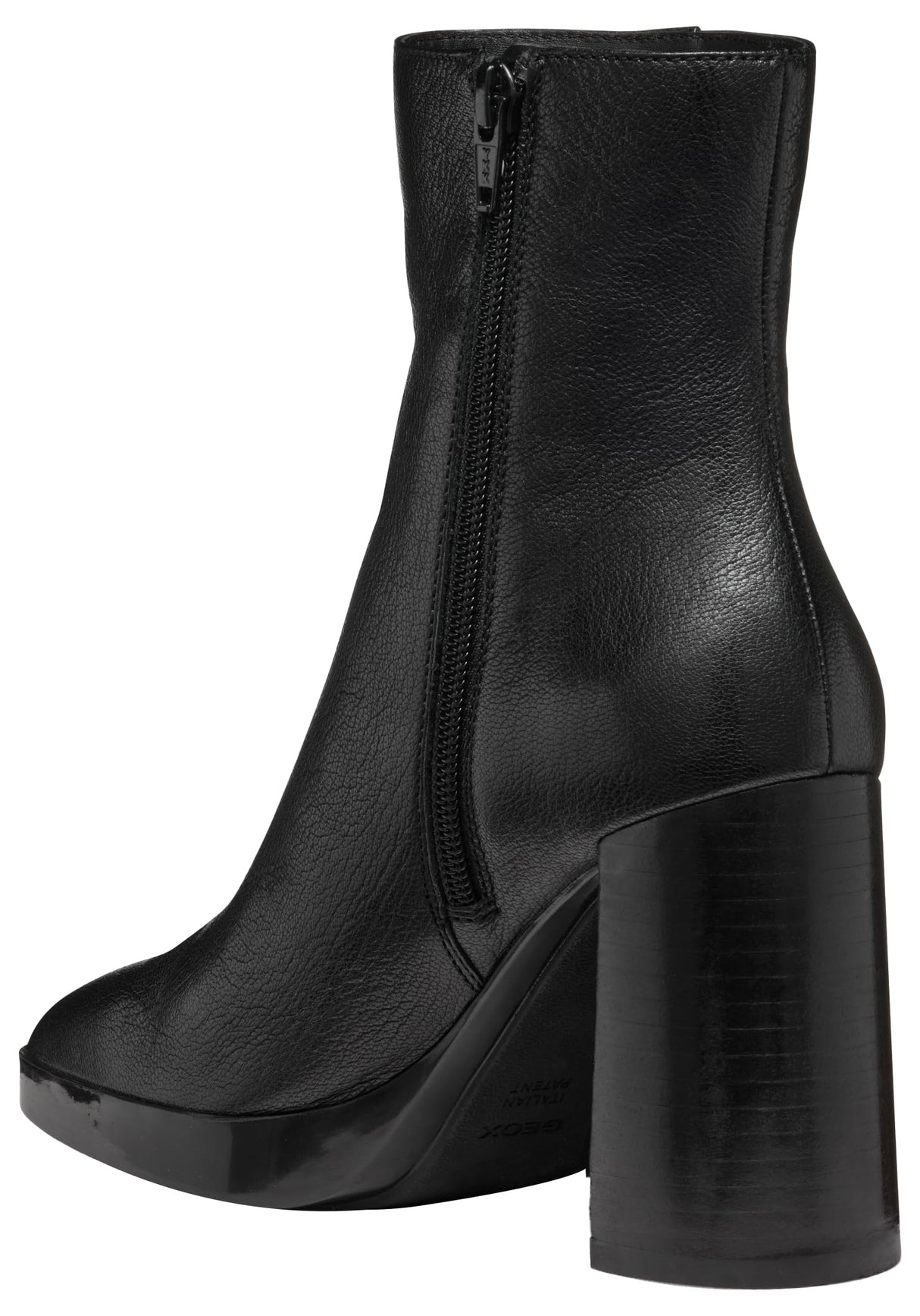 Geox D Teulada C, Bota de Tobillo Mujer, Negro, 36.5 EU
