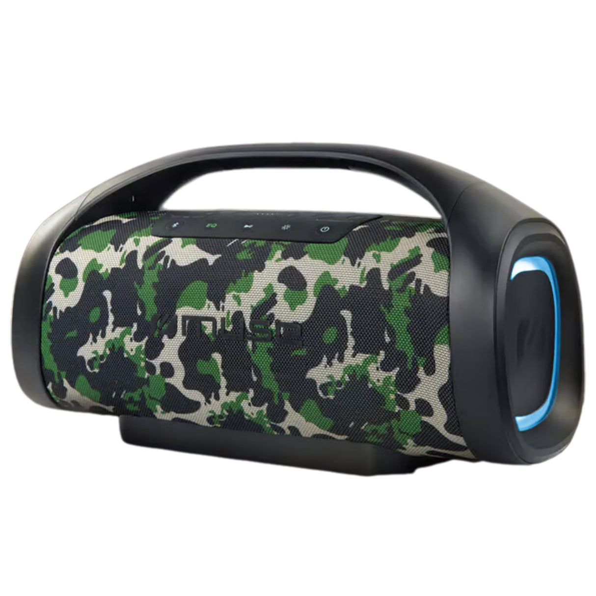 Muse M 980 CA. Altavoz Bluetooth Resistente a Las Salpicaduras con Luces incorporadas. 300 W de Potencia. Posibilidad de par Stereo. Concector de Carga USB-C. Puerto USB de Carga y repodrucción.