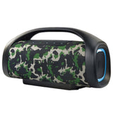 Muse M 980 CA. Altavoz Bluetooth Resistente a Las Salpicaduras con Luces incorporadas. 300 W de Potencia. Posibilidad de par Stereo. Concector de Carga USB-C. Puerto USB de Carga y repodrucción.