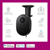 WiZ Cámara de Seguridad para Exteriores Vídeo Full HD, visión Nocturna IR, detección de Movimiento y Sonido, se Conecta a tu Wi-Fi, Control por Voz/App, Funciona con Google Home, Alexa y HomeKit.