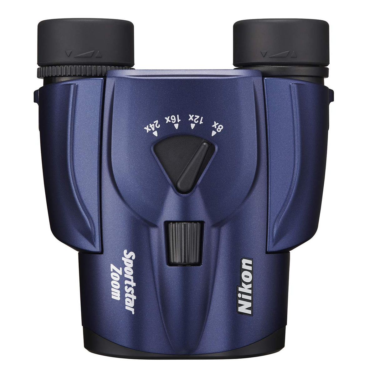 Nikon , Sportstar Zoom 8 24×25 Azul Oscuro Binoculares, Azul (Blue), S