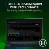 Razer Freyja Sensa - Cojín para Juegos (tecnología háptica de Alta definición (HyperSpeed Wireless y Bluetooth, para sillas de Juegos y de Oficina, ecualización háptica Mediante Synapse),