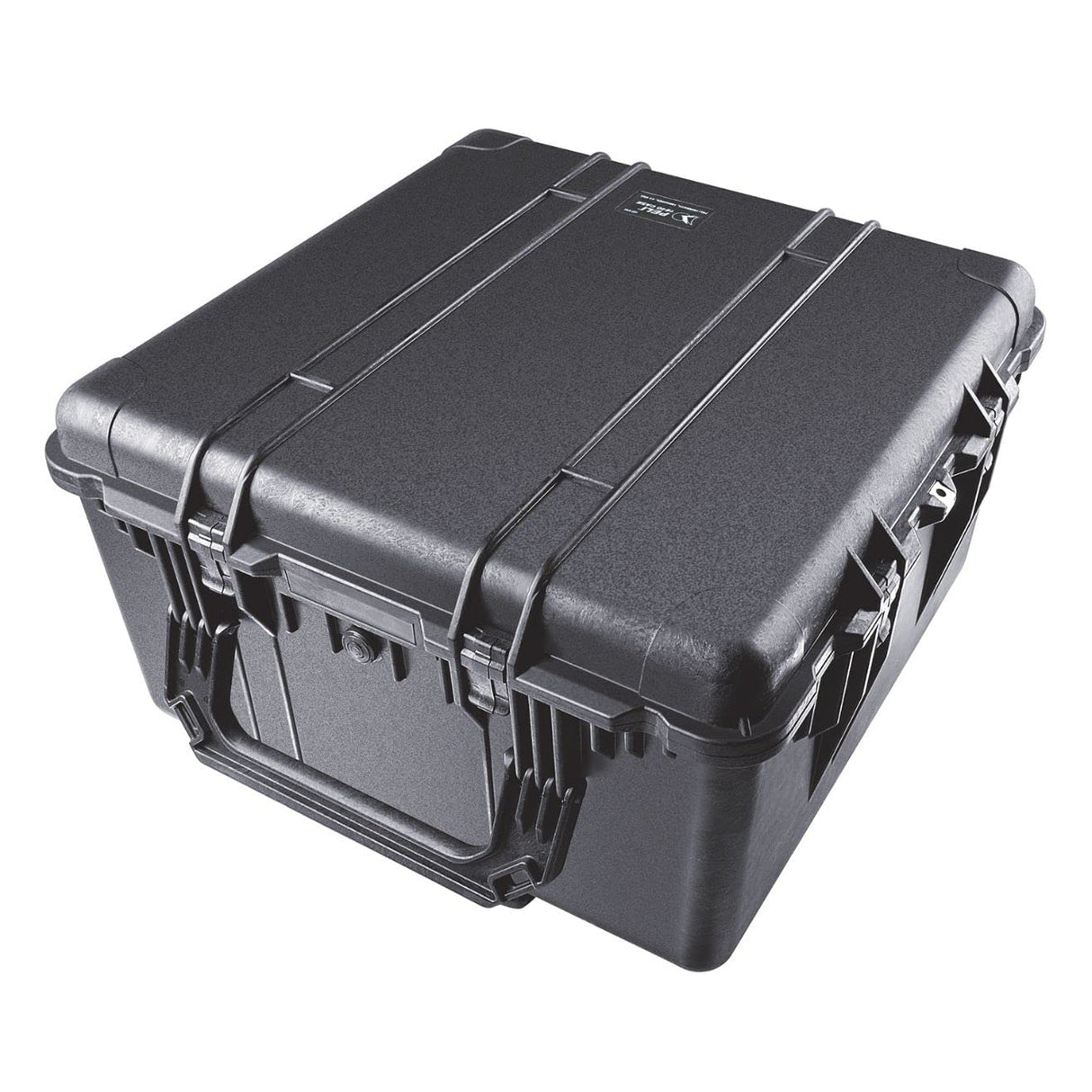 PELI 1640 contenedor de Transporte técnico para Material electrónico, óptico y fotográfico, IP67 estanco e Impermeable al Polvo, 130L de Capacidad, Fabricado en EE.UU., con Espuma, Color Negro