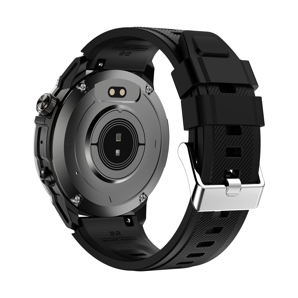 VALDUS VG40 Pro (2025) Negro - Reloj Inteligente de Salud con función de telefonía - Pantalla AMOLED - Atleta Robusto, Normal, Normal