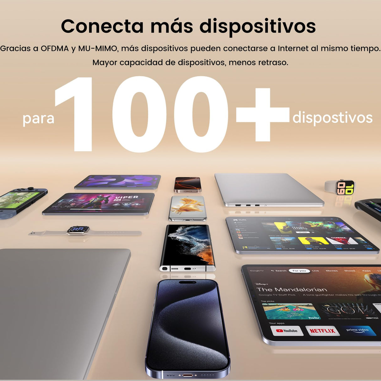 Tenda Nova ME3 Pro (Pack de 3) – Sistema WiFi 7 Mesh BE3600 (3.6Gbps | 5GHz: 2882Mbps, 2.4GHz: 688Mbps), Doble Banda, para Hogares de 4-7 Habitaciones, NFC, MLO, MRU, WPA3, Blanco