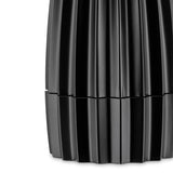 Alessi - Grind WAL03 B - Molinillo de Sal de Diseño en Aluminio Fundido, Negro