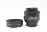 Nikon AF-S Nikkor - Objetivo con Montura para Nikon (35 mm, f/1.8, DX), Color Negro