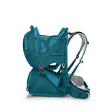 Osprey Poco Portabebés - Cabina de lujo para niños - Protección solar incorporada - Suspensión transpirable - Almohadilla para baba lavable a máquina, Deep Peyto, Portabebés LT
