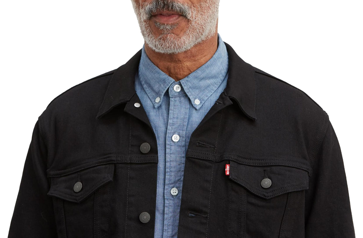 Levi's The Trucker Chaqueta, Dark Horse, XL Hombre