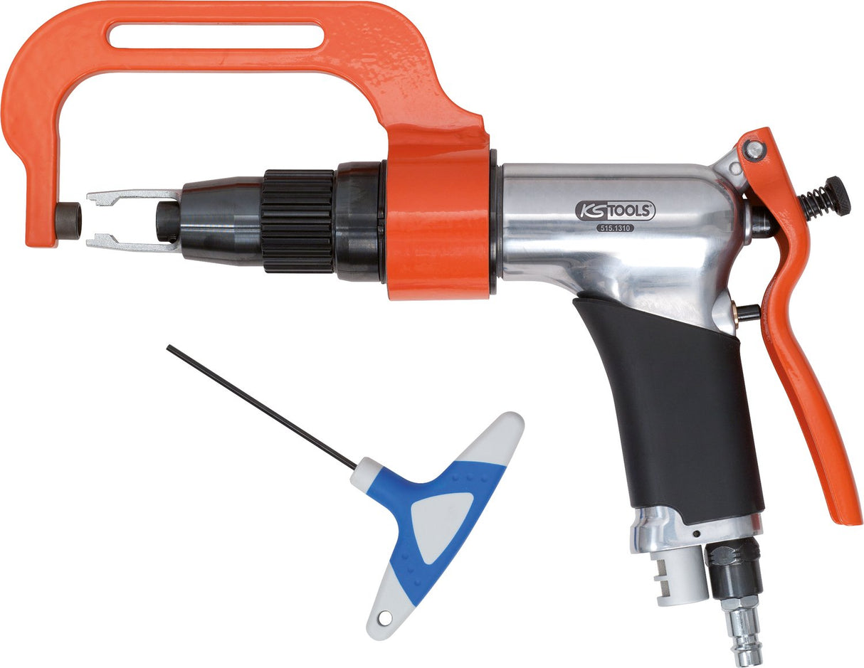 KS Tools 515.1310 Juego de taladro rápido neumático para puntos de soldadura Fastdrill, 3 pzs