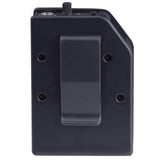 Trevi EM 408 UHF - Juego de micrófonos inalámbricos UHF con Diadema y Clip, Receptor Universal Jack de 6,3 mm, Ideal para presentaciones, Karaoke y enseñanza, Funcionamiento hasta 20 Metros