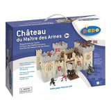 Papo - El Castillo del Caballero 60002, 58cm, Universo Medieval Multicolor para Niños a Partir de 3 Años - Juego de rol Histórico Que Enriquece la Imaginación