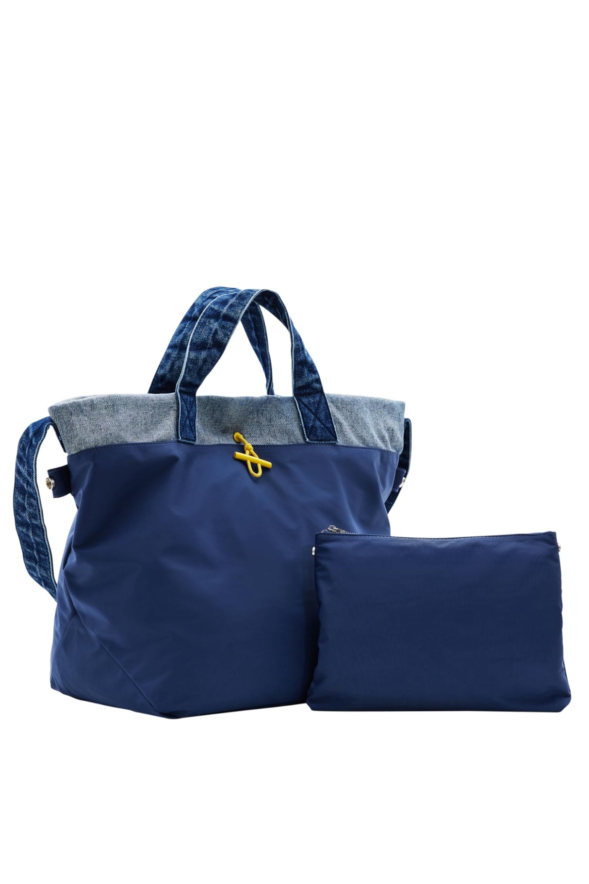 Desigual Priori Litu, Accessories Denim Shopping Bag Mujeres, Azul