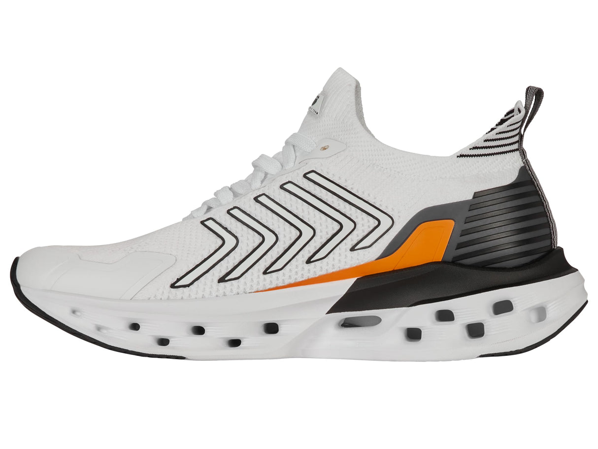 K-Swiss Impls Trnr X Mclaren, Zapatillas Hombre, Wht Blk Papaya, 42.5 EU