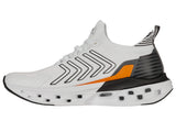 K-Swiss Impls Trnr X Mclaren, Zapatillas Hombre, Wht Blk Papaya, 42.5 EU