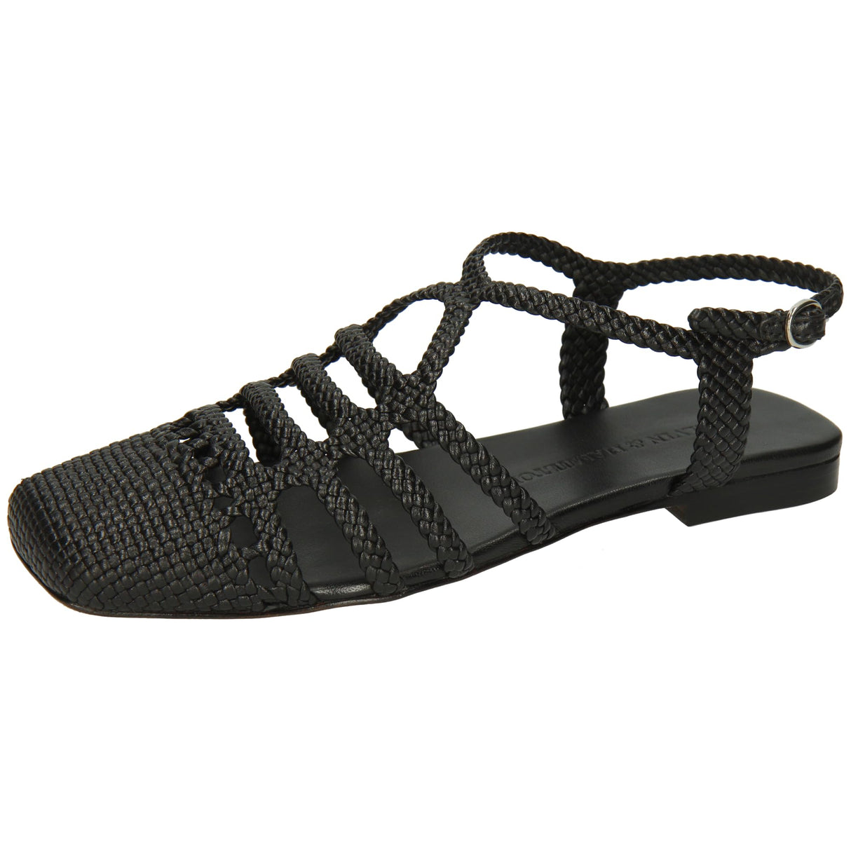 Melvin & Hamilton Sandrine 4, Sandalia Mujer, Negro, 41 EU