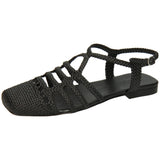 Melvin & Hamilton Sandrine 4, Sandalia Mujer, Negro, 41 EU